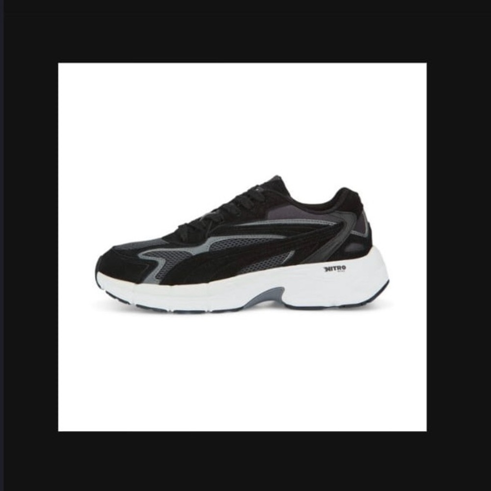Puma Teveris Nitro Sneakers in Black and Ebony